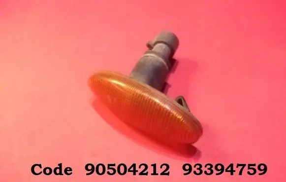 Front fender indicator light