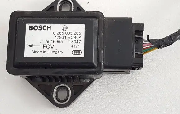 Nissan Note (E11) ESP acceleration yaw rate sensor 47931BC40A 0265005265 5016955