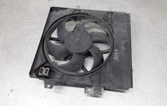 Citroen C3 Electric radiator cooling fan 9653804080