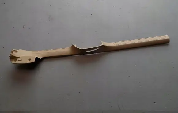 Volkswagen PASSAT B7 Front sill trim cover 3C0853369