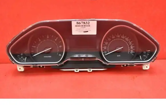 Peugeot 208 Speedometer (instrument cluster) 9822621580
