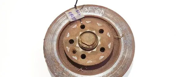 Fiat Ulysse Rear brake disc neventiliuojamas