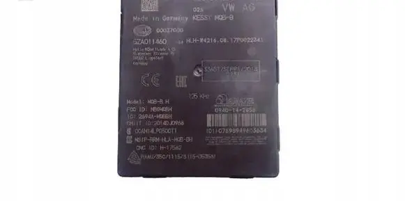 Volkswagen Polo VI Keyless (KESSY) go control unit/module 4251263616361