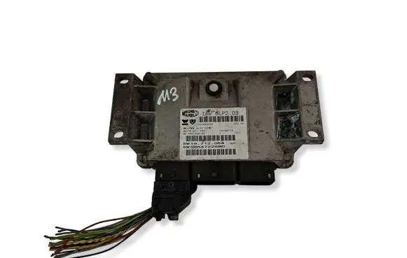 Peugeot 307 Engine control unit/module 9654722680 HW9647498180