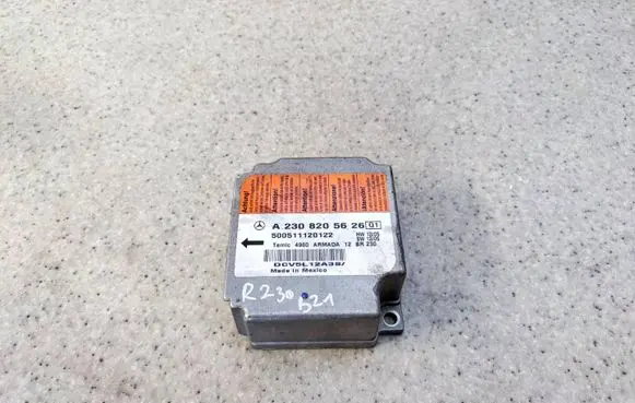 Mercedes-Benz SL R230 Airbag control unit/module A2308205626