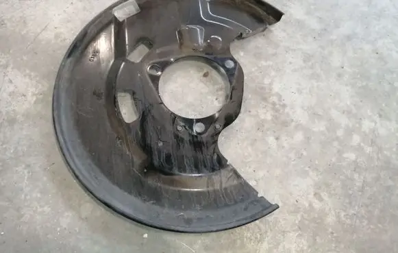 Opel Cascada Front brake disc dust cover plate 13394837
