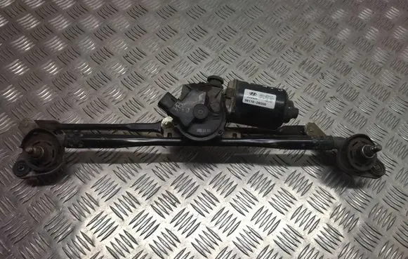 Hyundai Santa Fe Front wiper linkage and motor 981102B000 035418070