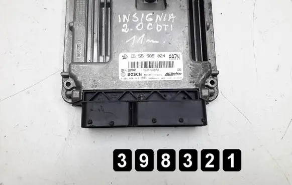 Opel Insignia A Engine control unit/module 55585024 417330 0281018769
