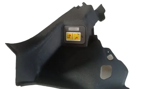 Fiat 500E Trunk/boot side trim panel 07357269300 SXHB332