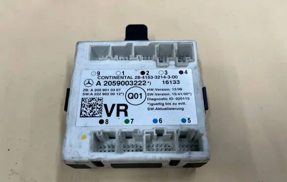 Mercedes-Benz C W205 Door control unit/module A2059003222 A2229020012 A2059010307