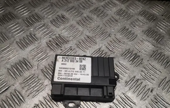 Fuel injection pump control unit/module