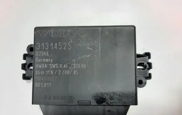 Volvo XC60 Parking PDC control unit/module 31314525