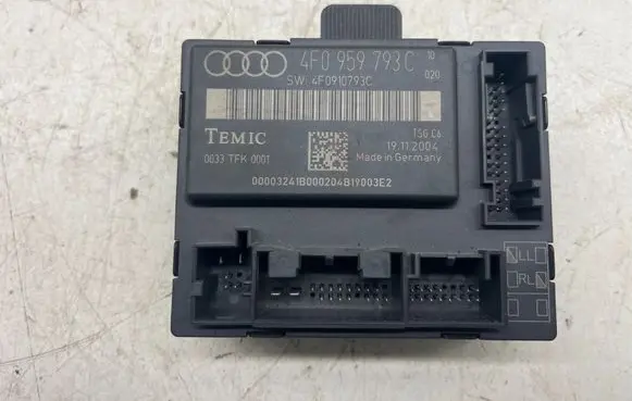 Audi A4 S4 B7 8E 8H Door control unit/module 4F0959793C 4F0910793C 0033TFK0001