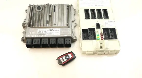Engine ECU kit and lock set