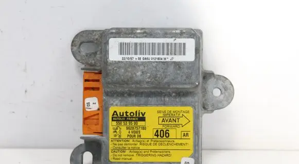 Peugeot 406 Airbag control unit/module 550539500 9628757180
