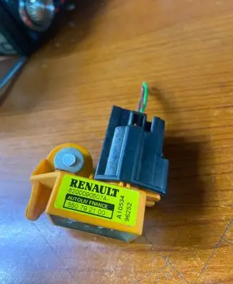Airbag deployment crash/impact sensor