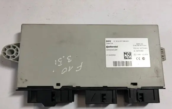 BMW 5 F10 F11 CAS control unit/module 9257036 61359257036901 80788