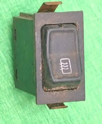 Volkswagen Golf II Windscreen/window heater switch 321959621B 813750586
