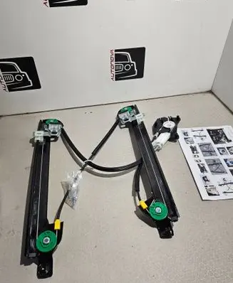 Front door window regulator with motor