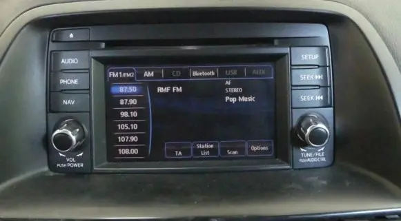 Mazda CX-5 Radio/CD/DVD/GPS head unit KD4766DV0B IMPRK1254443