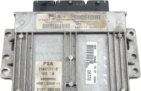 Citroen Xsara Picasso Engine control unit/module 9648707780 9644674980