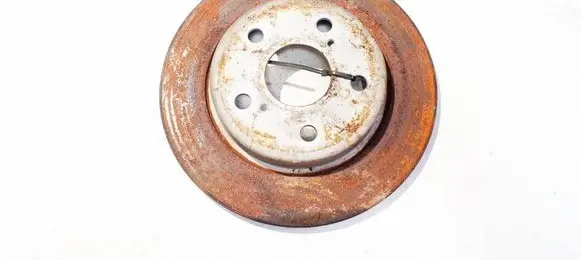 Toyota Auris 150 Rear brake disc neventiliuojamas