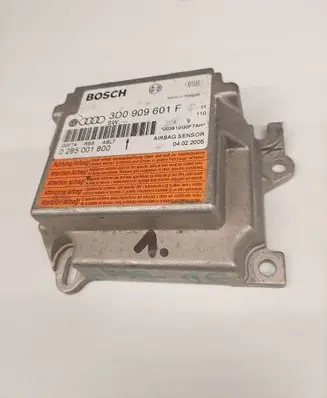 Volkswagen Touareg I Airbag control unit/module 3D0909601F