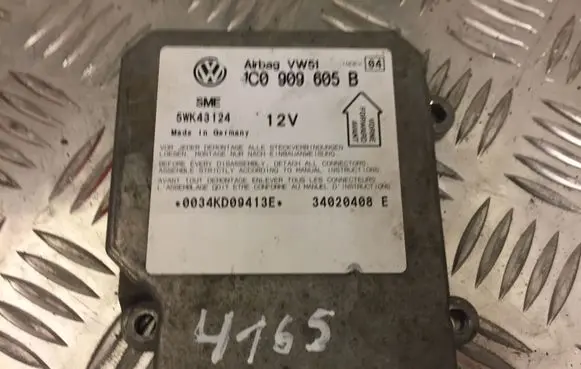 Volkswagen PASSAT B5.5 Airbag control unit/module 1C0909605B 4165