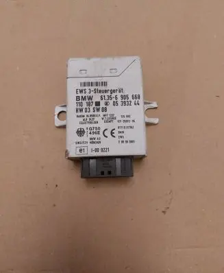 BMW 3 E46 Immobilizer control unit/module 61356905668 05393244 110187