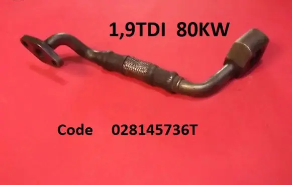 Seat Ibiza II (6k) Turbo turbocharger oiling pipe/hose 028145736T