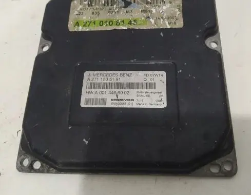 Mercedes-Benz SLK R171 Engine control unit/module A2711535191 A2710108145