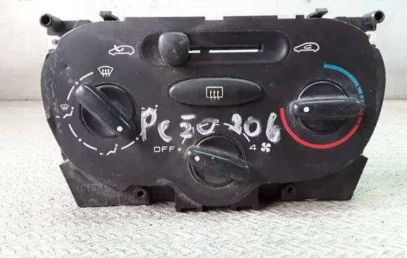 Peugeot 206 Climate control unit