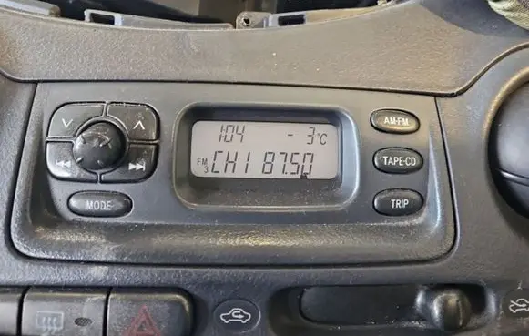 Toyota Yaris Screen/display/small screen 86110-0D010 IMPRK1440928