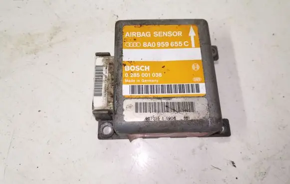 Audi A4 S4 B5 8D Airbag control unit/module 8A0959655C 0285001038