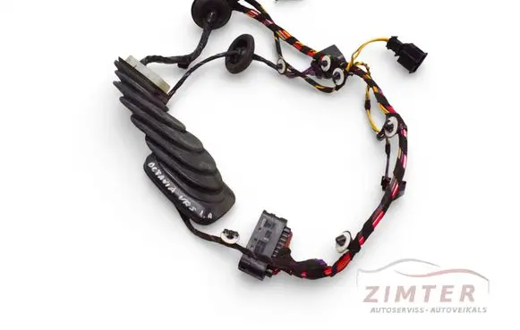 Skoda Octavia Mk2 (1Z) Rear wire harness sleeve 1Z0959843A 1J0959383C