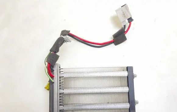 Electric cabin heater radiator