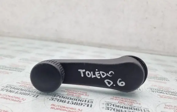 Seat Toledo II (1M) Rear door window winding handle 1H0837581D