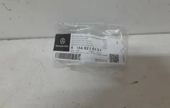 Airbag deployment crash/impact sensor