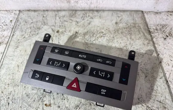 Peugeot 407 Climate control unit FG0G09CE1C 96573322 96512442XT