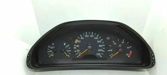 Mercedes-Benz E W210 Speedometer (instrument cluster) 2105403648