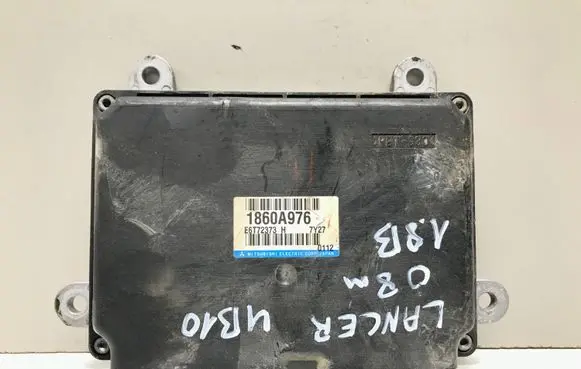 Mitsubishi Lancer X Engine control unit/module 1860A976 E6T72373