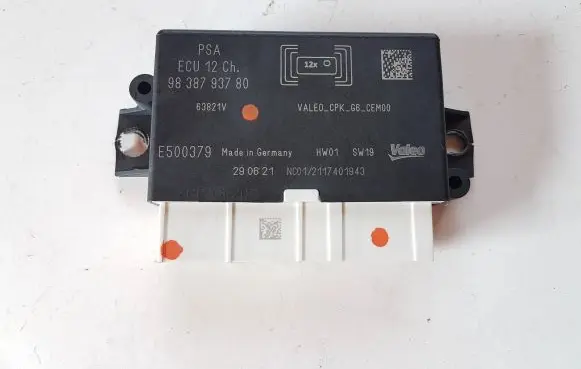 Peugeot 2008 II Parking PDC control unit/module 9838793780