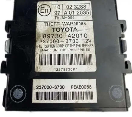 Toyota RAV 4 (XA30) Trunk lid opening control unit 89730-42010