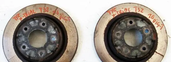 Nissan X-Trail T32 Rear brake disc