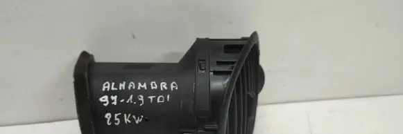 Seat Alhambra (Mk1) Dash center air vent grill 95VWA018B08AG