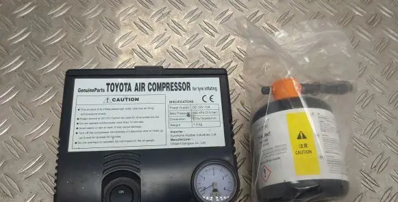 Toyota Verso Tire air pump compressor 