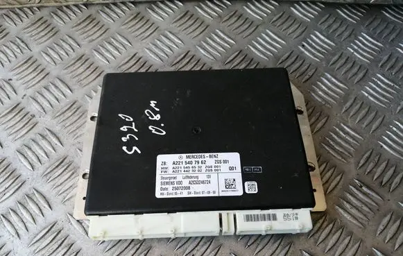 Mercedes-Benz S W221 Suspension control unit/module A2215407962 A2214423202 A2215456532