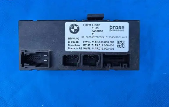 BMW 5 G60 G61 Tailgate/trunk control unit/module 5A53D08 HKFM21STD E41015107