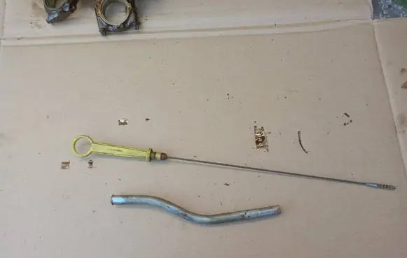 Opel Meriva A Oil level dip stick 
