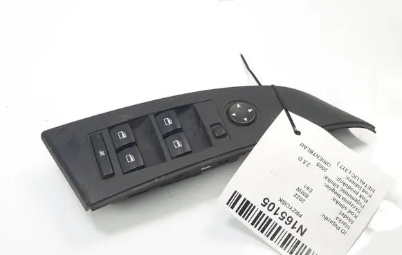 BMW 5 E60 E61 Electric window control switch 6951904